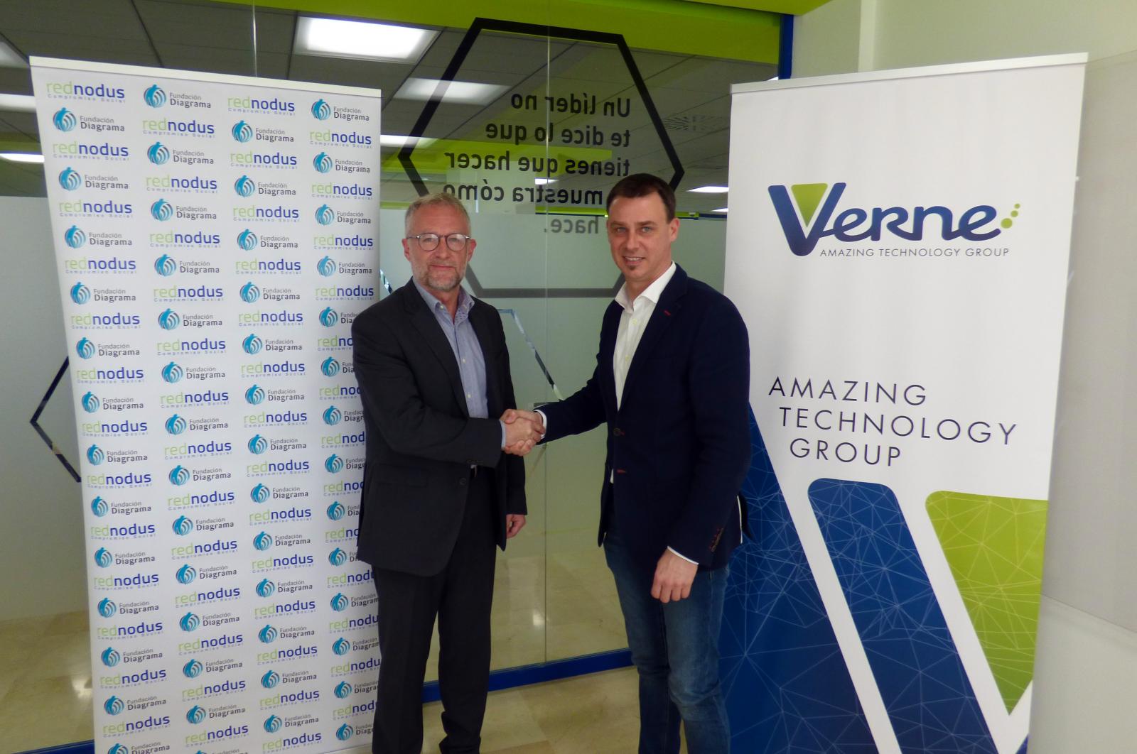Verne Technology Group se une a la Red Nodus para formar y dar empleo a jóvenes en riesgo de exclusión