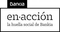 Logo Bankia en acción