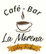 CAFÉ BAR LA MORENA. LOGO