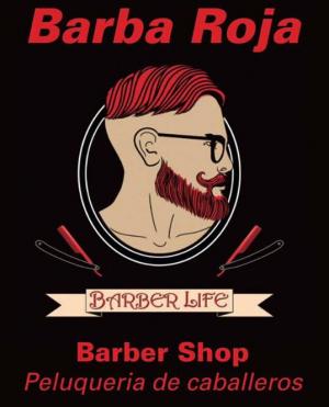 Logo BARBA ROJA BARBER SHOP